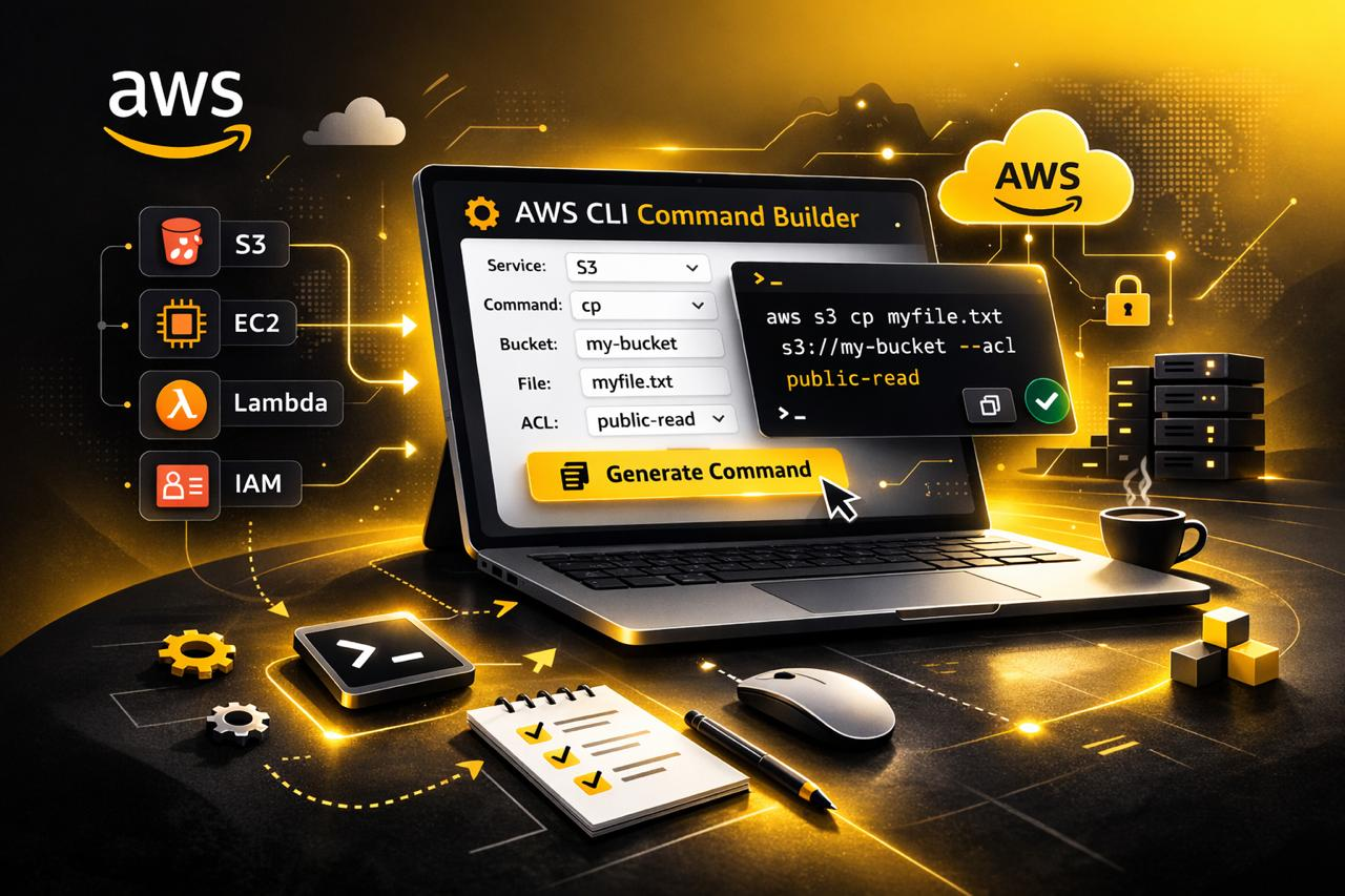 AWS CLI Command Builder Tool