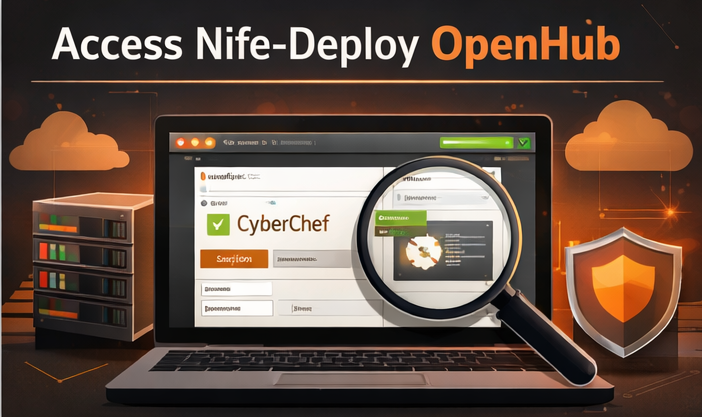 CyberChef deployment configuration screen on Nife Deploy