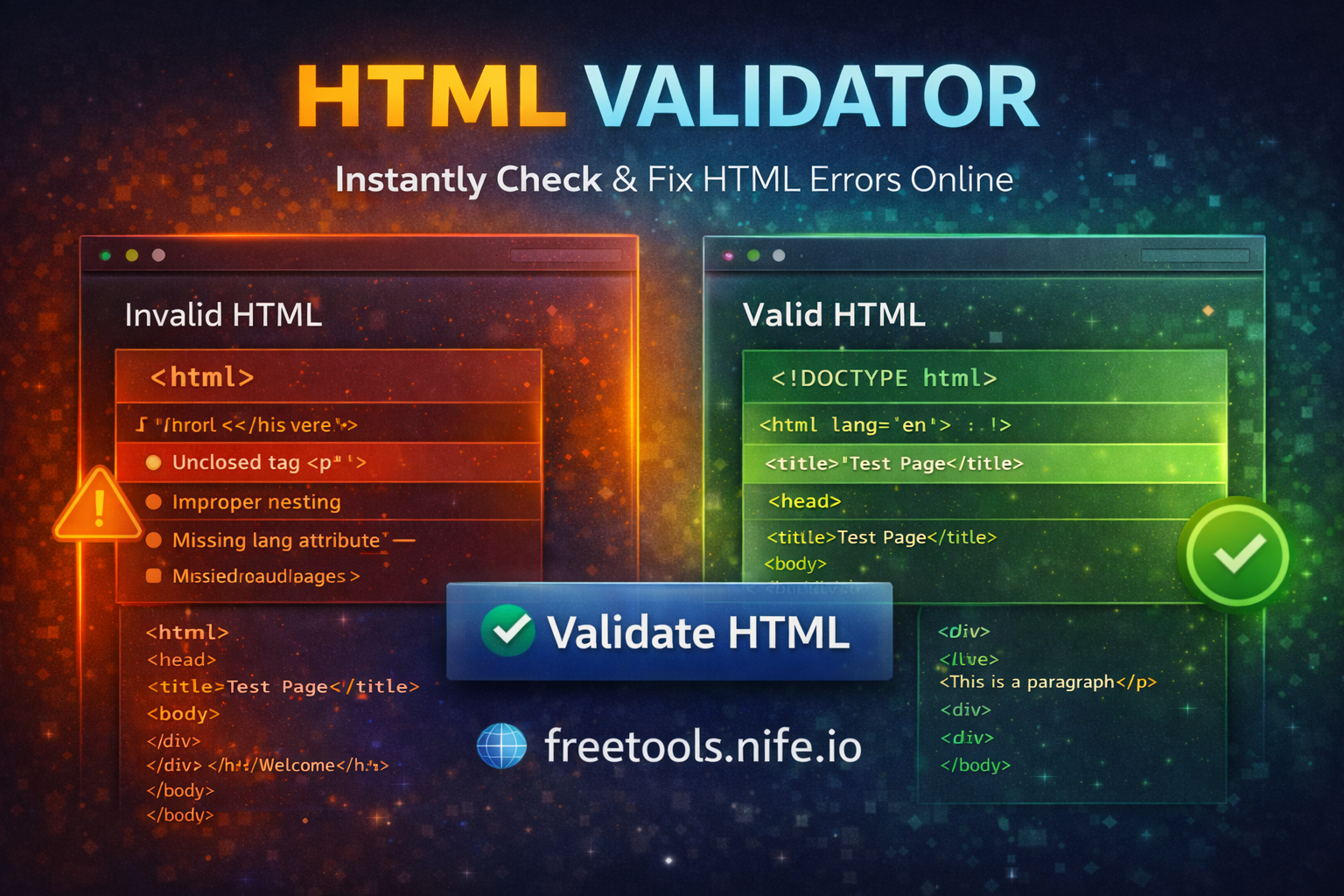 HTML Validator Tool