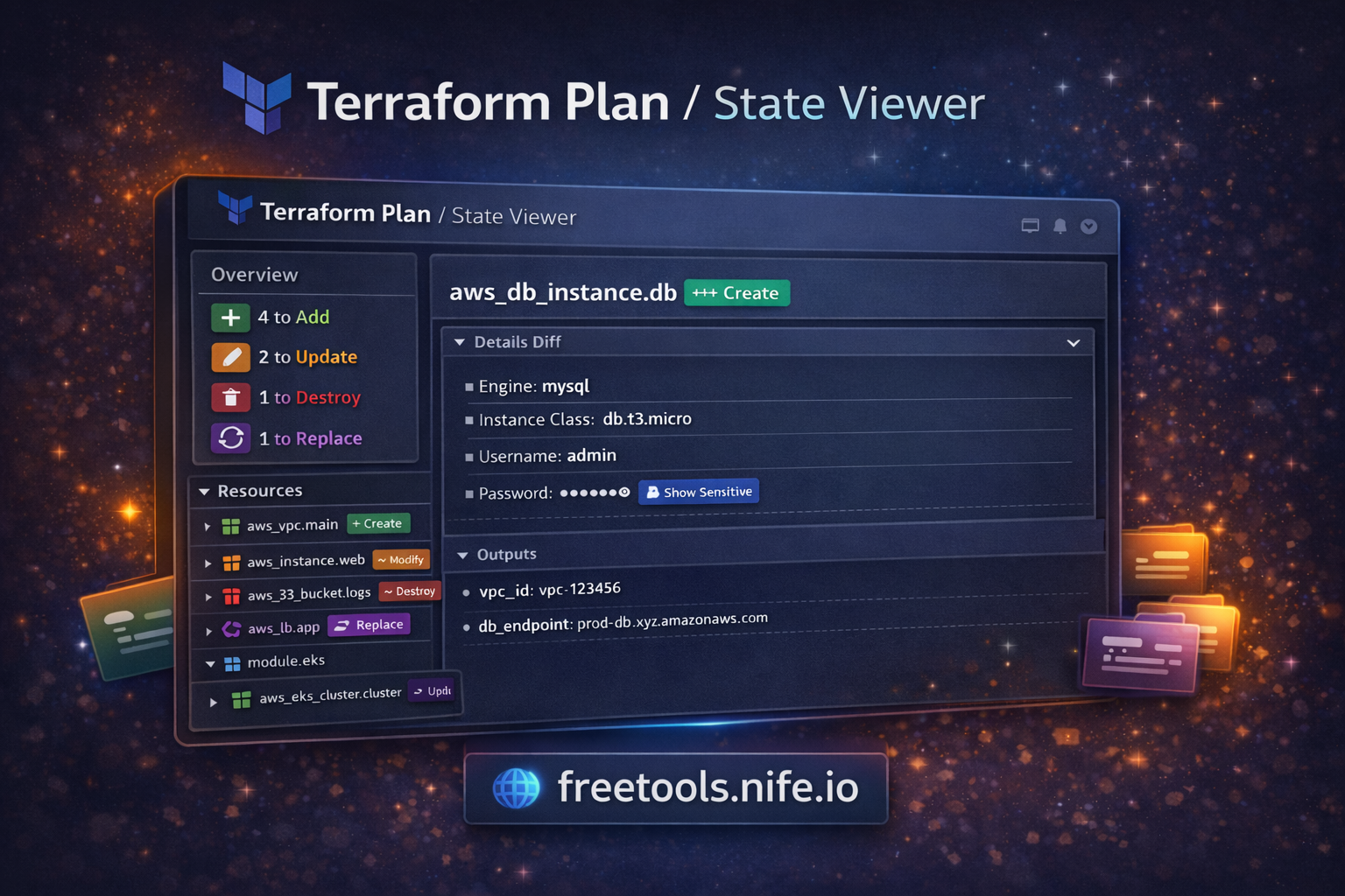 Terraform Plan and State Viewer Tool